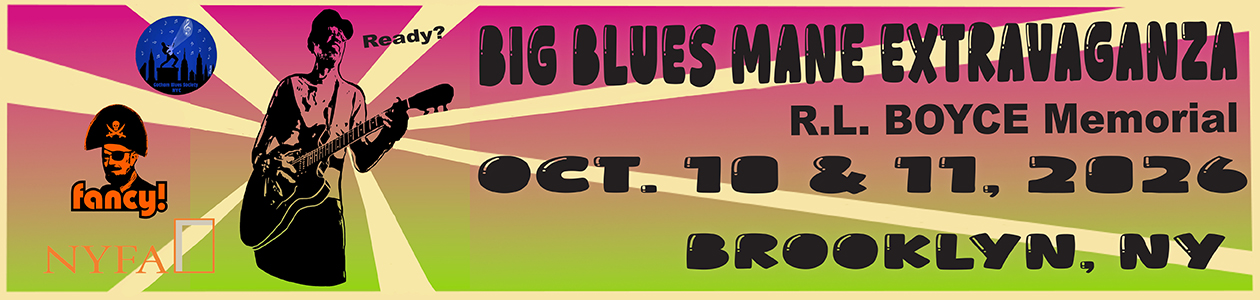 BIB BLUES MANE Extravaganza R.L. BOYCE Memorial NYC 2026